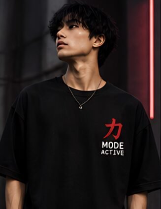 Glitch Samurai Oversized T-Shirt (Copy)